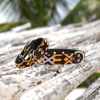 Kinakú Dog Collar Celestún