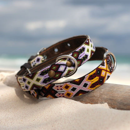 Kinakú Dog Collar Celestún